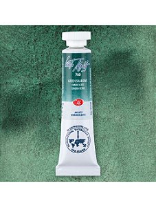 Tinta Aquarela em Tubo White Nights Tons Granulados - Green Shadows (760)