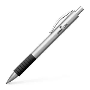 Caneta Faber Castell Esferografica Essentio Metal Fosca Grip Grafite 148472 FW Fine Writing
