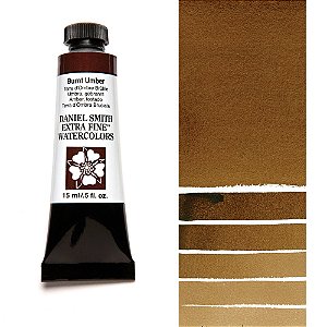 Aquarela em Tubo Extra Fine Daniel Smith 5mL - Burnt Umber (011)
