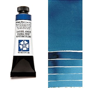Aquarela em Tubo Extra Fine Daniel Smith 5mL - Phthalo Blue (Green Shade) (077)