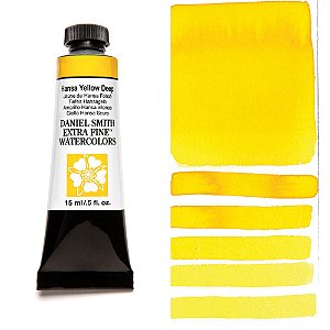 Aquarela em Tubo Extra Fine Daniel Smith 5mL - Hansa Yellow Deep (040)
