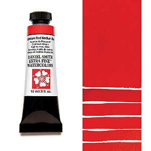 Aquarela em Tubo Extra Fine Daniel Smith 5mL - Cadmium Red Medium Hue (222)