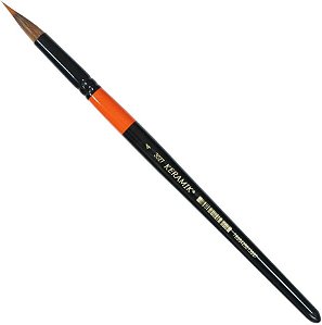 Pincel Aquarela Redondo Tanque Keramik 3027 n. 4