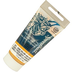 Tinta de Xilogravura SpeedBall 37mL - Amarelo Escuro (3412)