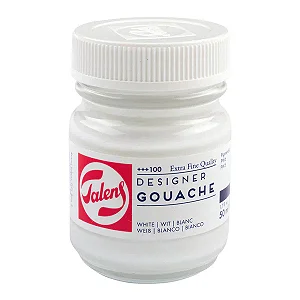 Tinta Guache Talens Extra Fine 50ml - 100 White