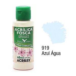 Tinta Acrílica Fosca Acrilex 60mL - Azul Água (919)