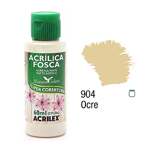 Tinta Acrílica Fosca Acrilex 60mL - Ocre (904)