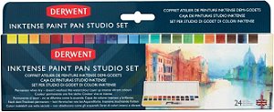 Derwent Aquarela Pastilha 24 cores Inktense 2305545