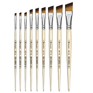 Kit Pincel Condor 427 Chanfrado - Todos os Tamanhos