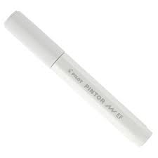 Caneta Marcador Pilot Pintor - 0.7mm EF BrancaTinta Acrilica