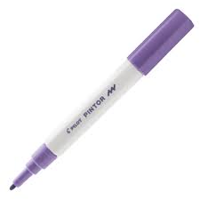 Caneta Marcador Pilot Pintor - 1.0mm F Roxo Metalico Tinta Acrilica