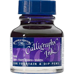 Tinta para Caligrafia Winsor & Newton 30mL - Violet