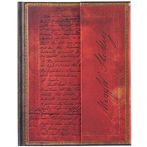 Caderno de Capa Dura Pautado Ultra Paperblanks - Mary Sheiley (Frankenstein)