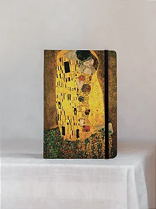 Caderneta Handbook Sem Pauta Folk Books - Klimt 14x21