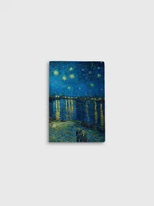 Sketch Journal Sem Pauta 13x20 Folk Books - Van Gogh - tipo moleskine