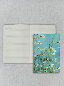 Sketch Journal Pautado 13x20 Folk Books - Van Gogh - Tipo Moleskine