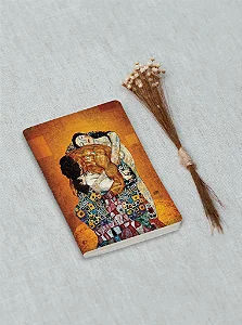 Mini Sketch Sem Pauta 9x13 Folk Books - Klimt - Tipo Moleskine