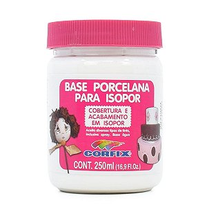 Base Porcelana para Isopor Corfix 250ml