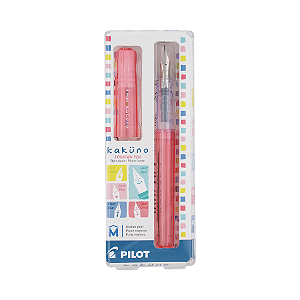 Caneta-Tinteiro PILOT Kakuno Family - Clear Coral (Coral Claro)