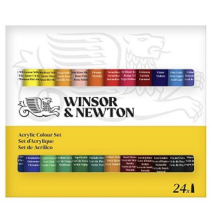 Tinta Acrílica Winsor & Newton Discover 10ml - 24 Cores
