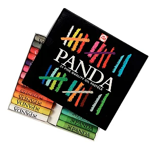 Set de Pastel Oleoso Panda Talens - 24 Cores