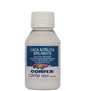 PEDIDO: 30 Unidades Laca Acrílica Brilhante Corfix 100ml