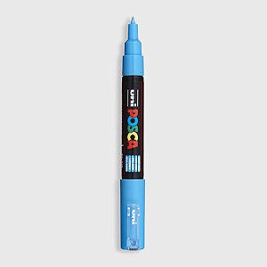 Caneta Marcador Posca Pc-1M - Azul Claro