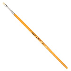 Pincel chato keramik 916 - 02 Cerdas Naturais