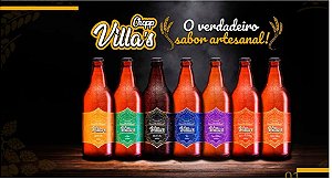 Cerveja Artesanal Villas 600ml