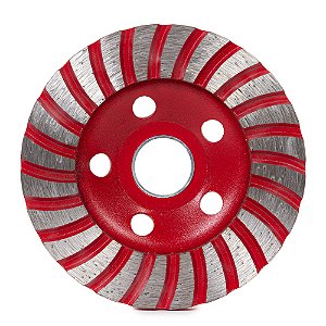 Disco Desbaste Rebolo Diamantado Turbo Concreto 100x22mm