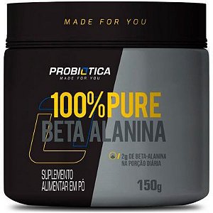 100% Pure Beta Alanina 150g - Probiótica