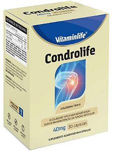 Condrolife 40mg 30 Cáps - Vitaminlife