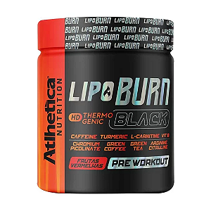 Lipo Burn Black 200g - Atlhetica Nutrition