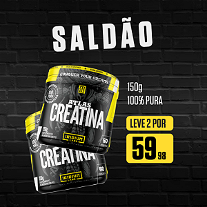 2 Atlas Creatina 150g - Iridium Labs