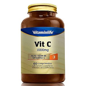 Vit C 1000 mg 60 comp - Vitaminlife 