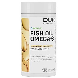Fish Oil Ômega-3 120 Caps - Dux