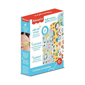 Curativos Estampados cx 25un - Fisher Price