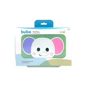 LunchBox Com Divisórias  Elefante  - Buba