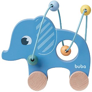 Carrinho Elefante Cloudy Aramado - Buba