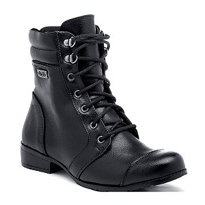 coturno cano medio feminino
