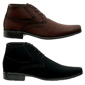 Kit 2 Pares Bota Torani Casual Nobuck