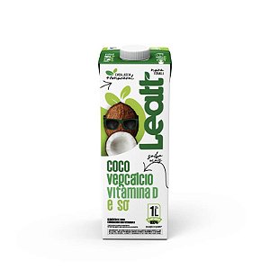 Leite de Coco para Beber Leatt 1L sem Adição de Açúcar | Bebida Vegetal com Cálcio
