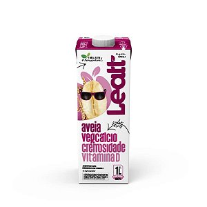 Leite de Aveia Leatt 1L Cremoso | Bebida Vegetal com Cálcio e Vitamina D