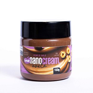Creme de Avelã com Cacau sem Adição de Açúcar NanoCream Leatt 160g | Sem Leite