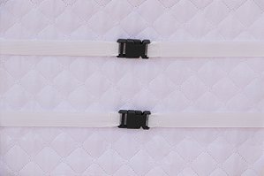 Saia para cama Box Colchobox Ajustavel Riollen Elasticada Solteiro Casal Queen Preta