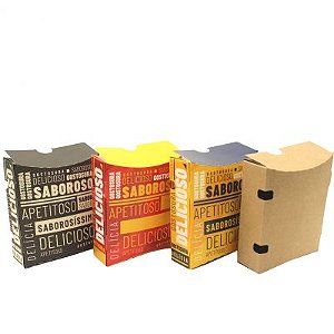 Embalagem Para Batata Frita Delivery - 50 unidades