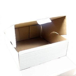 caixa de papelão para bolos nº8 - 32x32x12 - 1 unidade
