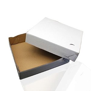Caixa de papelão para doces e salgados 25x25x05 - 25 unidades
