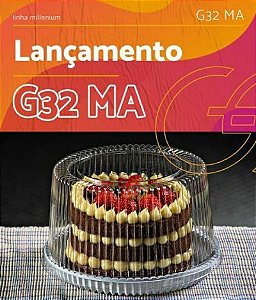 Embalagem para bolo, torta e mini torta Galvanotek G 32MA - 10 unidades