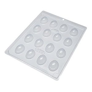 Forma  BWB Bombom Oval Classico - 10 unidades Ref. 415